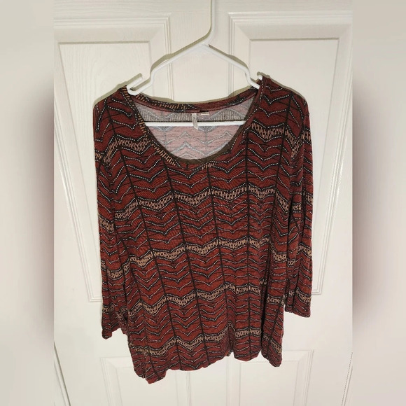 Cato Womens Stretchy 3/4 Sleeve Top XL - Picture 9 of 9